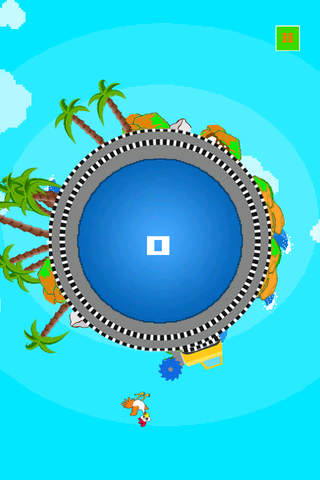 Jumpy Flappy Chicken - Flappy's Back Running in Circle screenshot 3