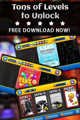 BINGO BIKERS - Play Online Casino and Gambling Card Game for FREE ! screenshot 2