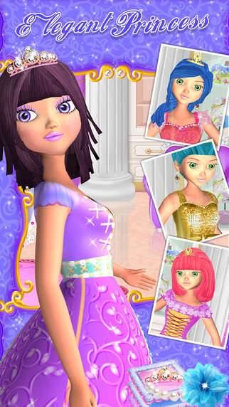 【免費遊戲App】Princess Salon 3D - Girls Summer Party Makeup & Latest Fashion Dress Up Game-APP點子