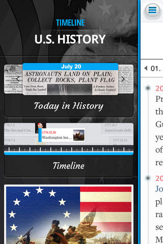 Timeline - U.S. History screenshot 2