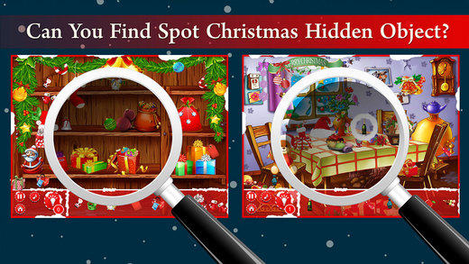 Spot Christmas Hidden Object Game For Kids and Adults