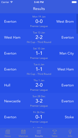 【免費運動App】Team Everton — News, results, fixtures and stats about you favorite team!-APP點子