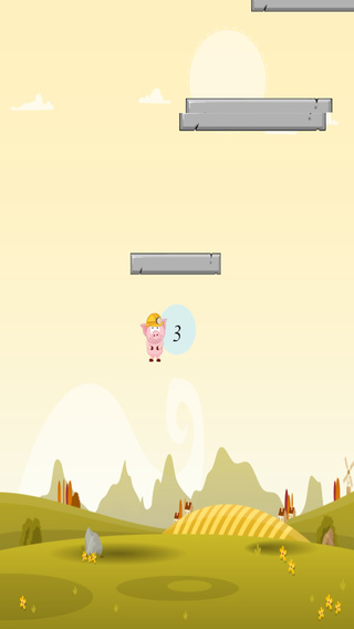 【免費遊戲App】Pink Ham Jumping Rush - Bad Piggy Escape LX-APP點子