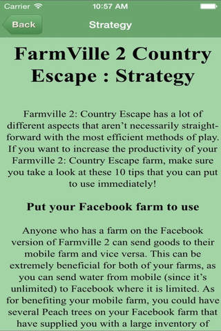 Guide for FarmVille 2: Country Escape - Full Video Guide screenshot 3