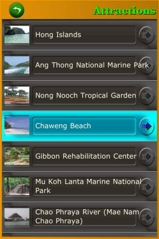 Thailand Tourism Choice screenshot 2
