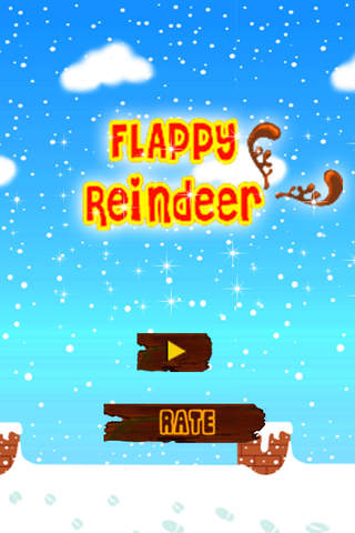 Mega Flappy Reindeer screenshot 3
