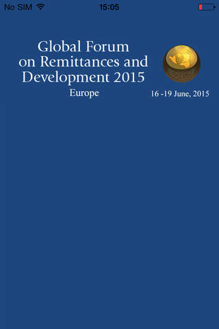 Global Forum on Remittances and Development 2015 – Mobile App for Participants screenshot 4