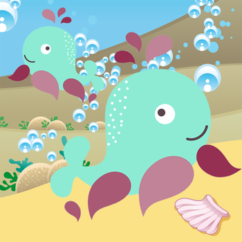 Assess the Size with Animals of the Sea: Game to Play and Learn for Children LOGO-APP點子