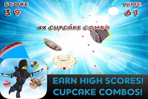 Cupcake Samurai Ninja - Slash The Cake Story! screenshot 2