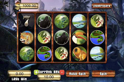 Aaaaaaaah! Survivor Slots - Jungle Twin Spin Ace Casino Game FREE screenshot 2