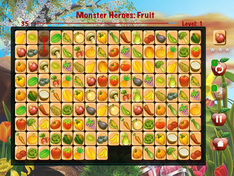 Monster Heroes - Monster, Fruit, Christmas, Animal Matching Game For iPad screenshot 2