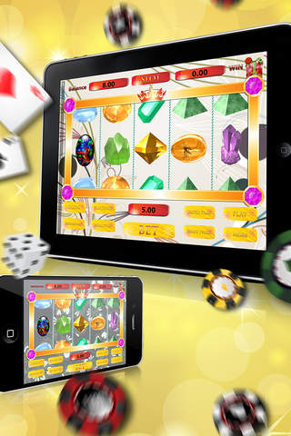 Diamond Rushing Slots Free screenshot 2