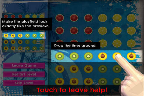 Fruitcup Match - FREE - Slide Rows And Match Juicy Fruit Puzzle Game screenshot 4