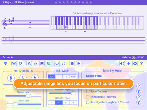 Piano Notes Treble screenshot 2