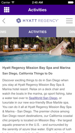 【免費旅遊App】Hyatt Regency Mission Bay-APP點子