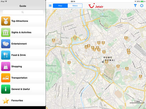 【免費旅遊App】Jetair Rome-APP點子