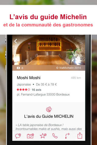 Europe - MICHELIN Restaurants screenshot 4