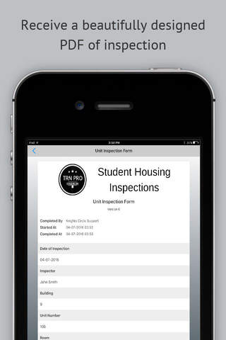TRN Pro - Student Housing Inspections screenshot 3