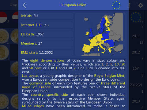 【免費書籍App】Euro Coin Collection HD - with 2 Euro Commemoratives-APP點子