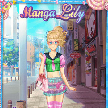 Manga Lily - Dressup Game for Girls 遊戲 App LOGO-APP開箱王