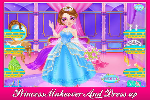 Princess Makeover Salon Game screenshot 4