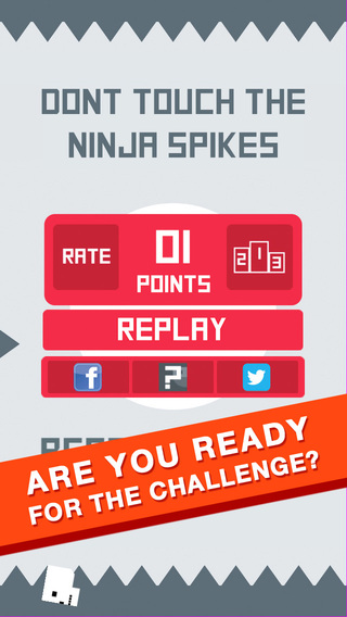 【免費遊戲App】Dont Touch The Ninja Spikes-APP點子