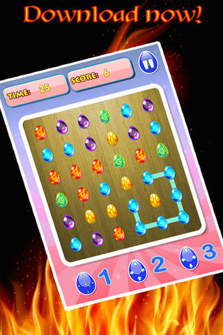 Connect Dragon Eggs: Cool Strategy and Brain Exercise Game screenshot 2