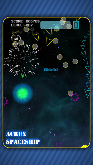 【免費遊戲App】Acrux Spaceship - Escape From Dark Space-APP點子