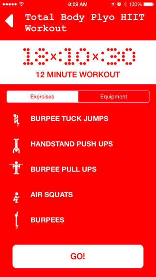 【免費健康App】12 Minute Athlete HIIT Workouts-APP點子