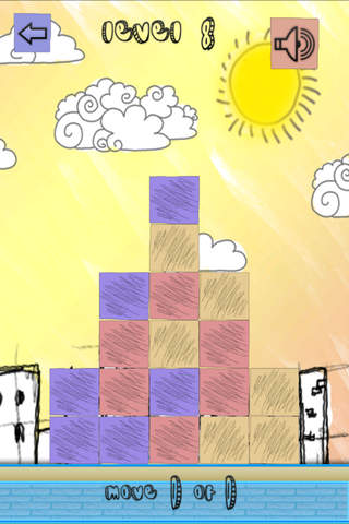 Move The Doodle Boxes - Be A Hero At The Mover's Puzzle Game For Kids FULL by The Other Games screenshot 2