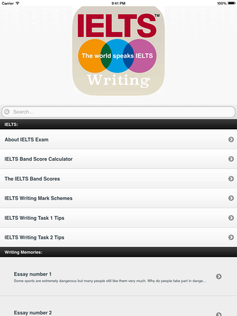 Essay character count image