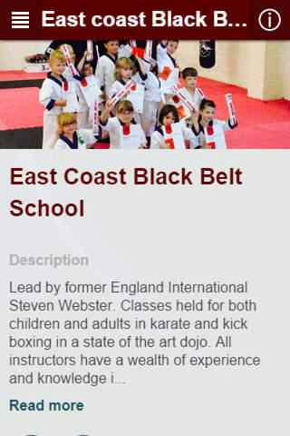 East Coast Black Belt School screenshot 2