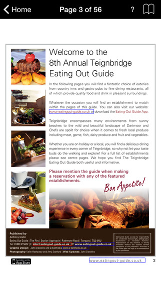 【免費旅遊App】Eating Out Guide to the English Riviera and Teignbridge-APP點子