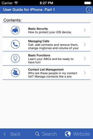 User guide for iPhone & iPad screenshot 4