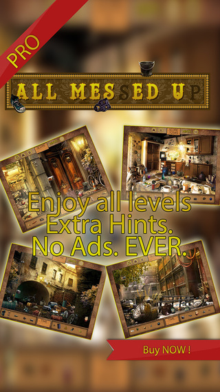 All Messed Up PRO - Hidden Object Mysteries Game for Kids and Adult