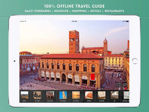 【免費旅遊App】Bologna Travel Guide with Offline City Street Maps-APP點子