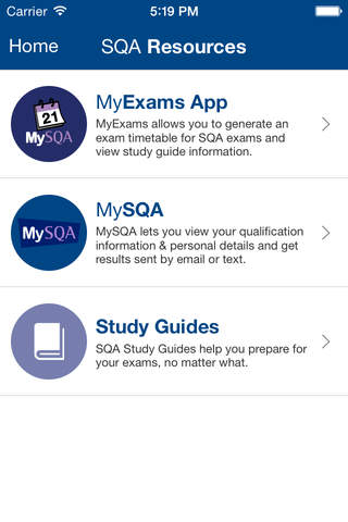 SQA Study Plan screenshot 4