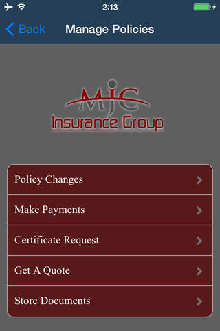 MJC Insurance Group screenshot 3