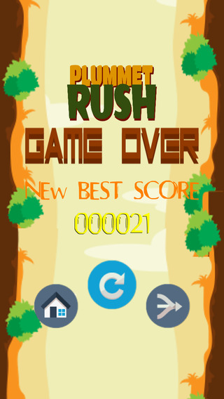 【免費遊戲App】Plummet Rush-APP點子