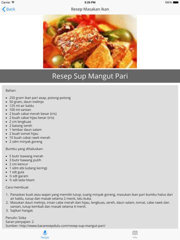 【免費健康App】Resep Masakan Ikan-APP點子