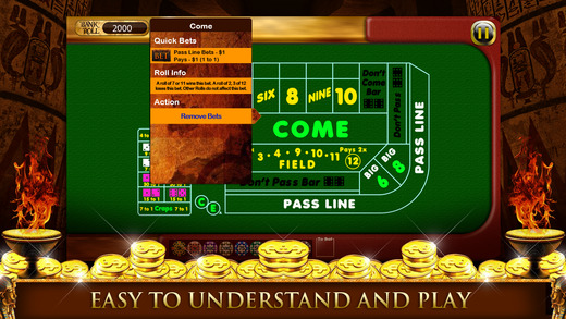 【免費遊戲App】Casino Craps - Roll The Dice-APP點子