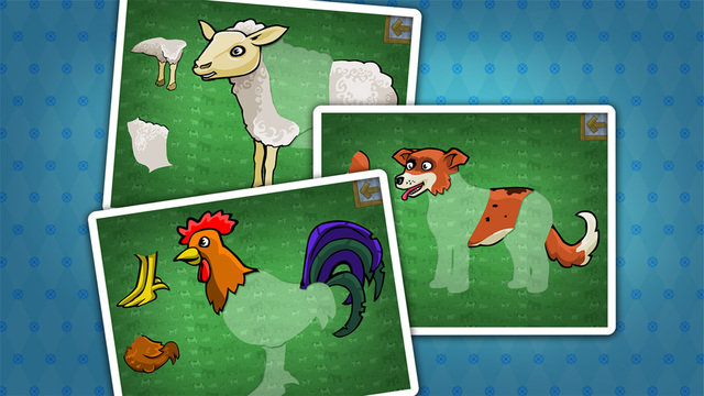 【免費教育App】Farm animals puzzle game for toddlers-APP點子