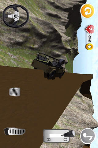 Crazy 4x4 Military Off-road Hill Climb 3D Racer in the Desert screenshot 2