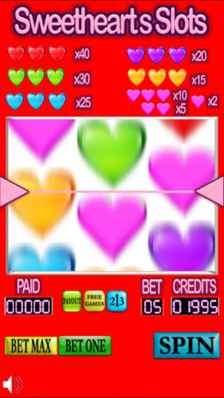 【免費遊戲App】Sweethearts Slots-APP點子