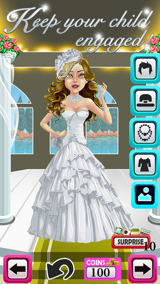 A Wedding Day Makeover Fashion Salon Dressing Up Game