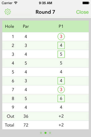 Birdies Pro: Golf Scorecard screenshot 2