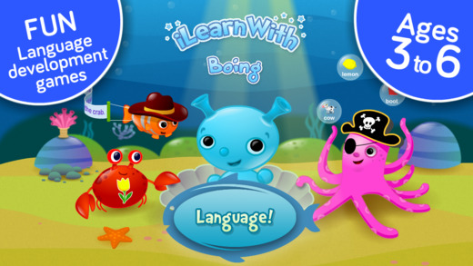 Vocabulary and Grammar Language development educational games for kids in Preschool Kindergarten and