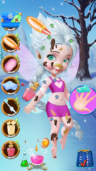 【免費遊戲App】Fairy Princess Rescue: Winter Holiday Dress & Care-APP點子