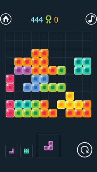 【免費遊戲App】Tezzle - Block puzzle-APP點子