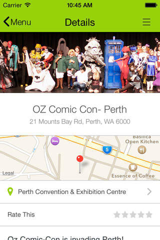 Oz Comic-Con screenshot 2